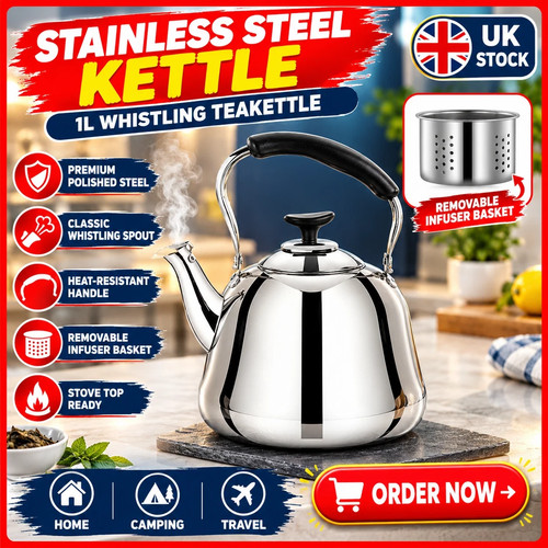 Stainless steel whistling - stainless,
