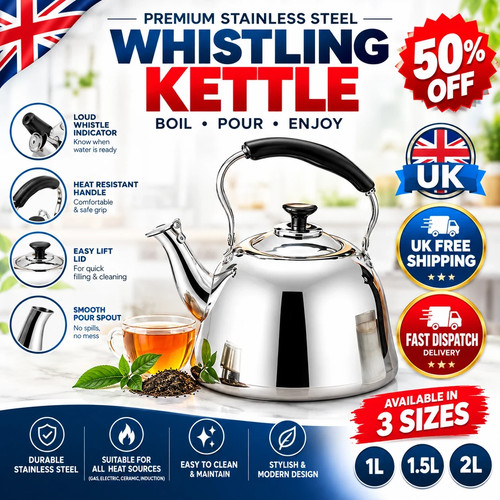 Stainless steel whistling - stainless,
