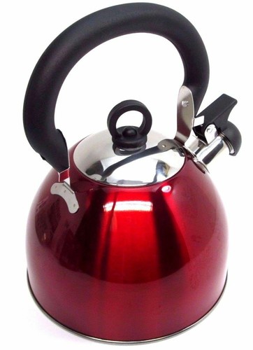 Red stainless steel whistling - steel,