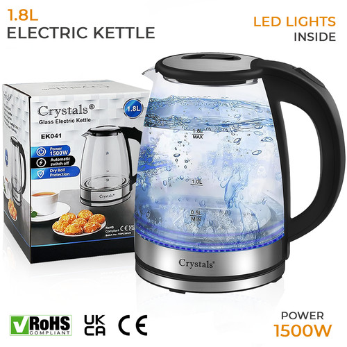 Electric kettle glass 360 - 1.8l,
