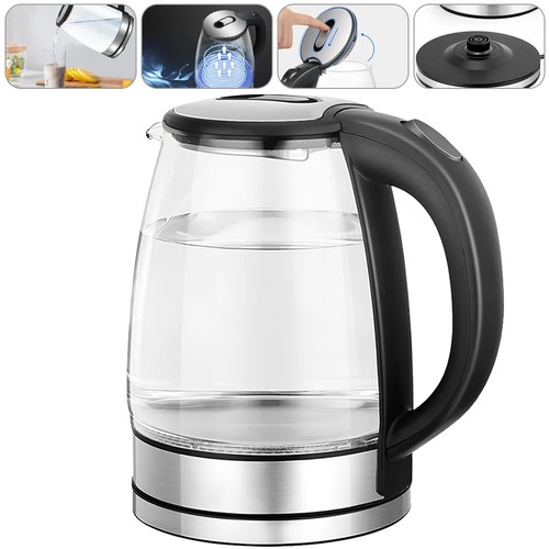 Glass electric kettle - 2l, fast