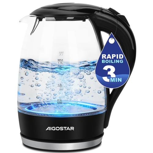 Aigostar glass electric - glass,