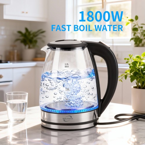 Electric glass kettle 1800w - electric,