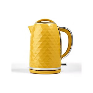 Yellow diamond textured - yellow,