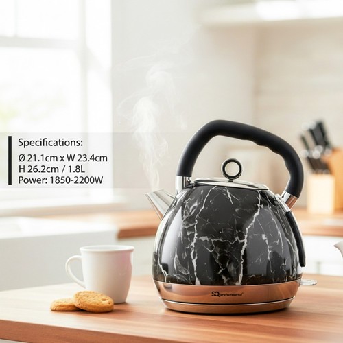Cordless kettle stainless - cordless,