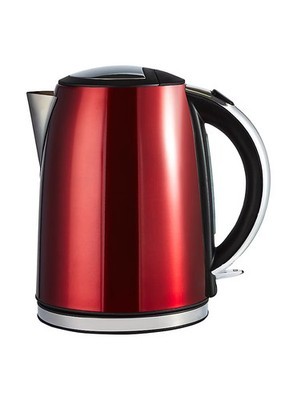 Red electric kettle fast - kettle, 1.7l